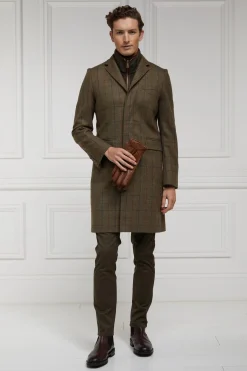 Holland Cooper Tailored Coats|Shop By Product-The Cheltenham Coat Glen Green