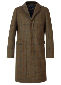 Holland Cooper Tailored Coats|Shop By Product-The Cheltenham Coat Glen Green