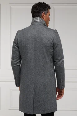 Holland Cooper Tailored Coats|Shop By Product-The Cheltenham Coat Mono Herringbone