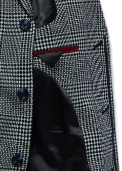 Holland Cooper Tailored Coats|Shop By Product-The Cheltenham Coat Prince of Wales Mono