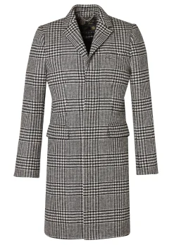 Holland Cooper Tailored Coats|Shop By Product-The Cheltenham Coat Large Scale Prince of Wales Mono