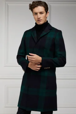 Holland Cooper Tailored Coats|Shop By Product-The Cheltenham Coat Blackwatch