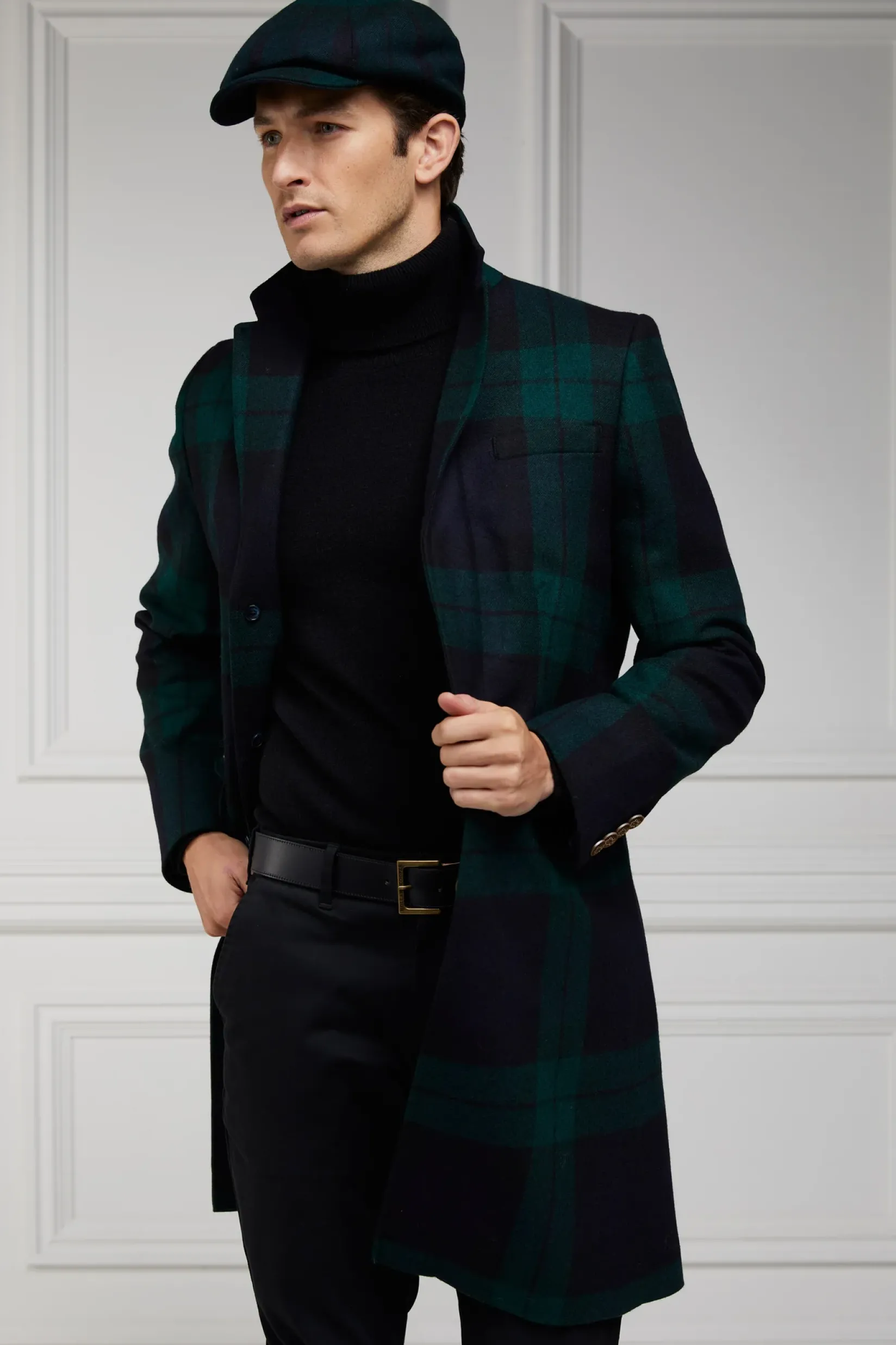 Holland Cooper Tailored Coats|Shop By Product-The Cheltenham Coat Blackwatch
