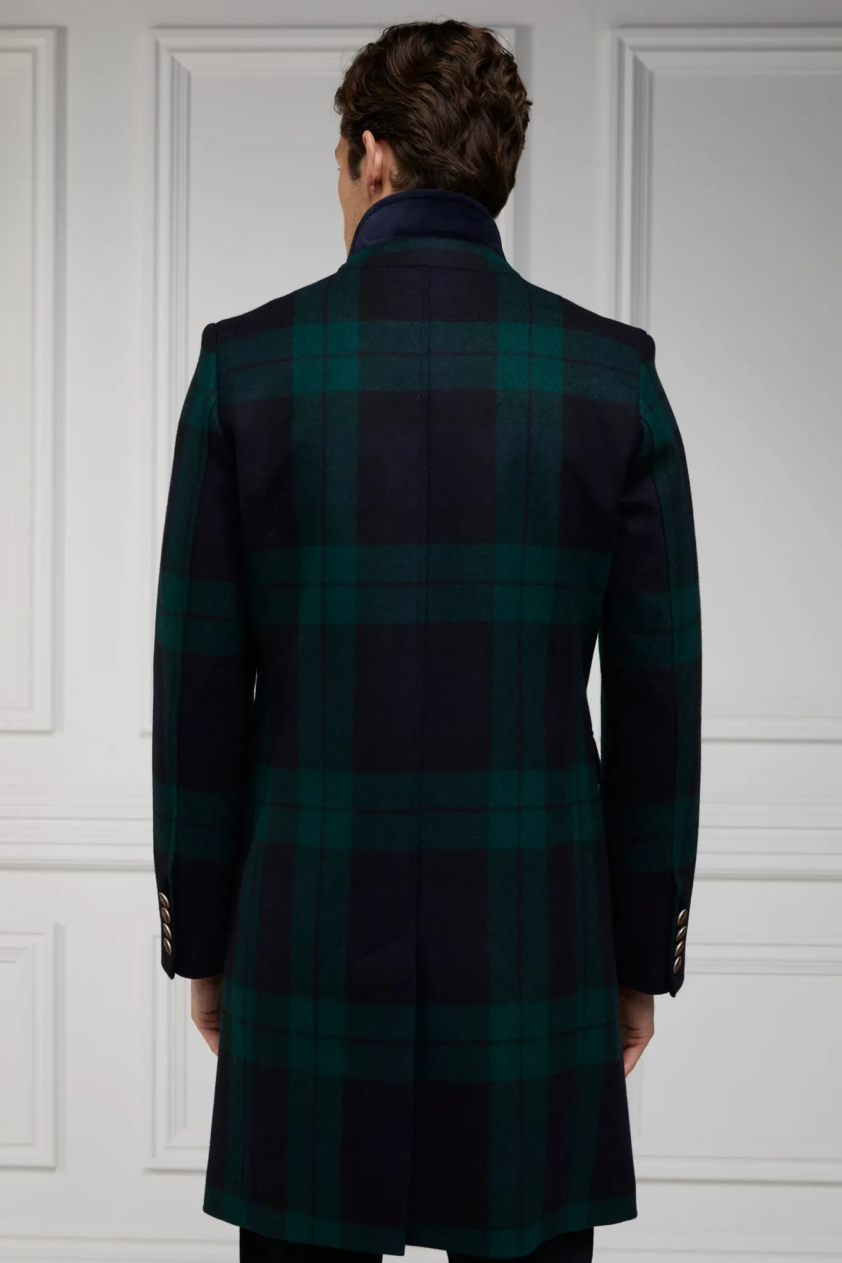 Holland Cooper Tailored Coats|Shop By Product-The Cheltenham Coat Blackwatch