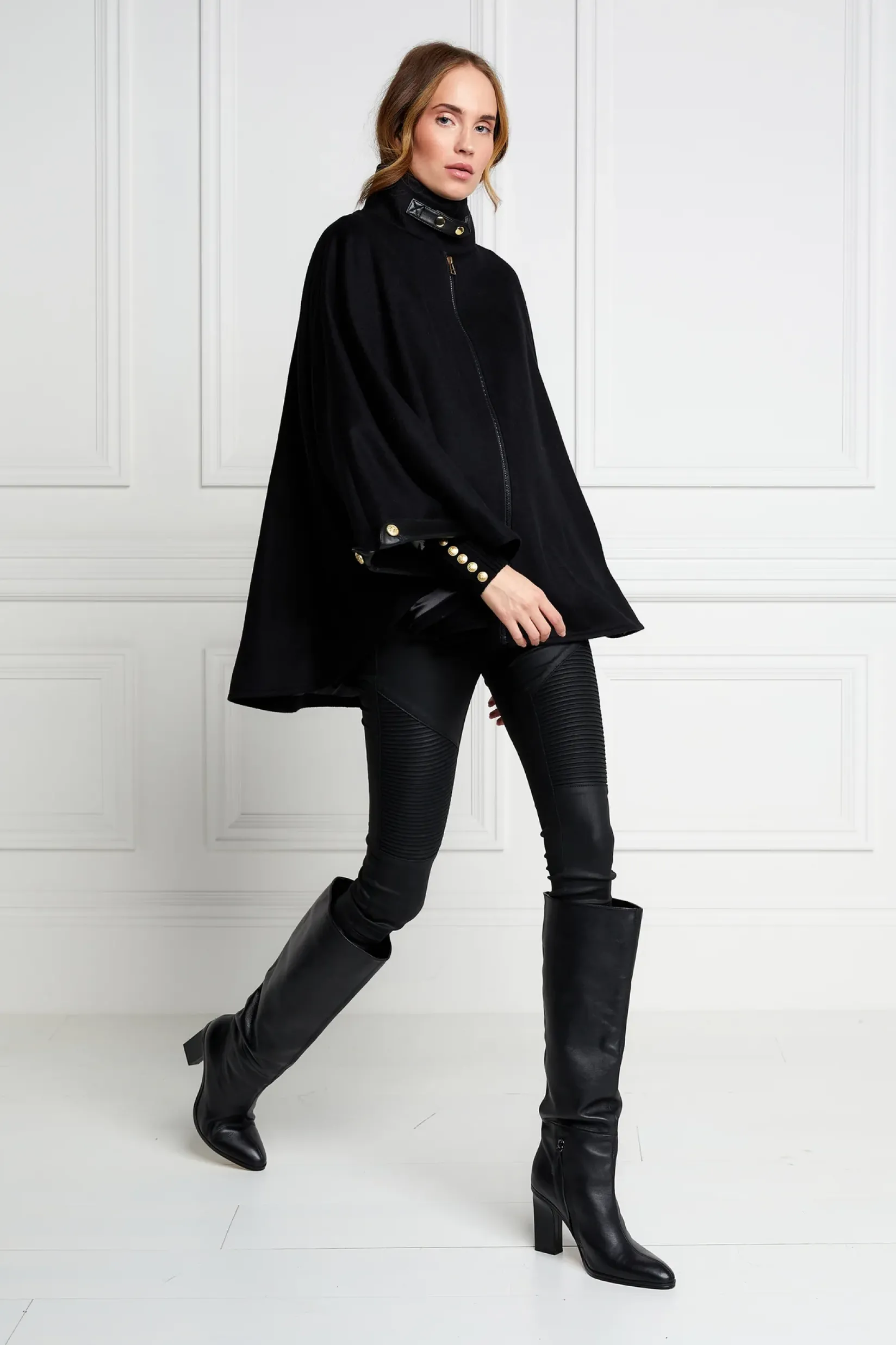 Holland Cooper Capes-The Classic Cape Black