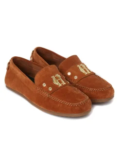 Holland Cooper Loafers|Footwear-The Driving Loafer Tan