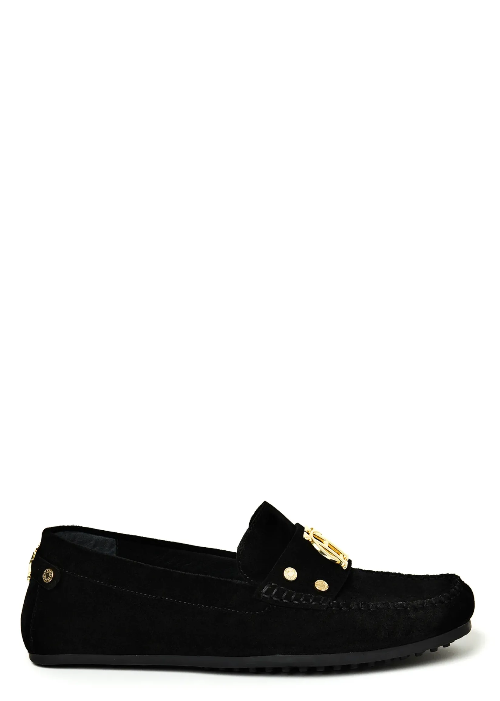 Holland Cooper Loafers|Bestsellers-The Driving Loafer Black