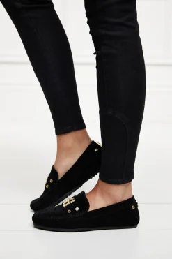 Holland Cooper Loafers|Bestsellers-The Driving Loafer Black