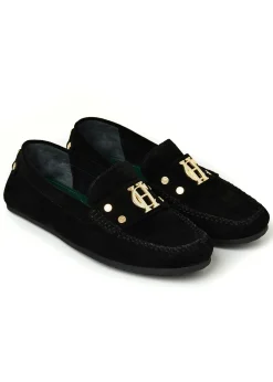 Holland Cooper Loafers|Bestsellers-The Driving Loafer Black