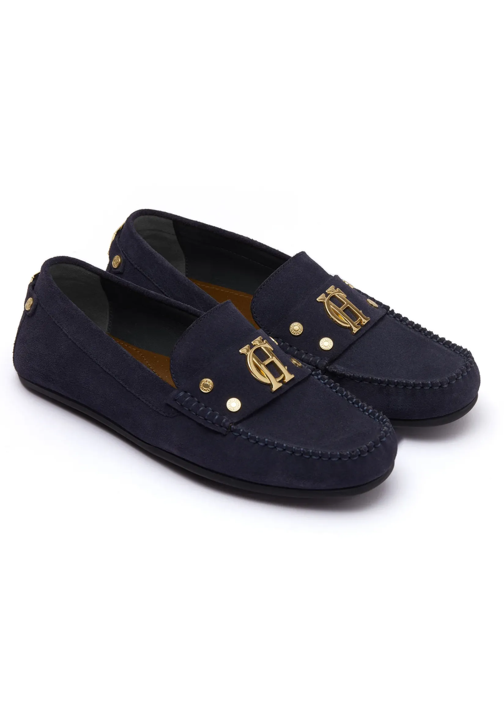 Holland Cooper Loafers|Footwear-The Driving Loafer Ink Navy