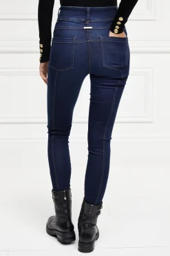 Holland Cooper Jeans|Wardrobe Staples-Thermal Jodhpur Jean Dark Indigo