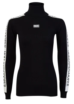 Holland Cooper Knitwear|Knitwear & Thermals-Thermal Ski Knit Black