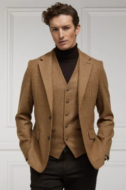 Holland Cooper Gifts For Him|Shop By Product-The Single Breasted Blazer Tawny