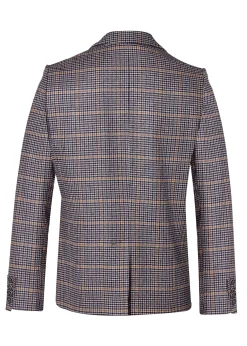 Holland Cooper Gifts For Him|Blazers-The Single Breasted Blazer Prince Of Wales Navy
