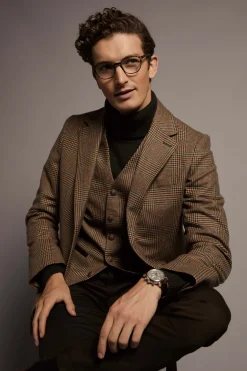 Holland Cooper Blazers|Shop By Product-The Single Breasted Blazer Clarence Check Forest