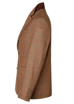 Holland Cooper Blazers|Shop By Product-The Single Breasted Blazer Clarence Check Merlot