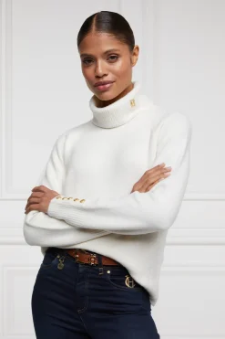 Holland Cooper Gifts For Her|Knitwear-Tori Knit Natural