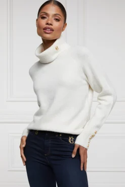 Holland Cooper Gifts For Her|Knitwear-Tori Knit Natural