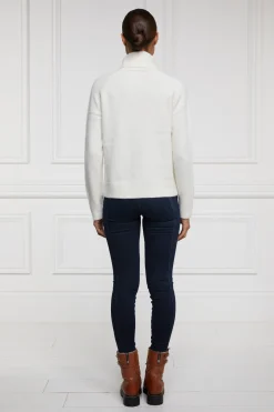 Holland Cooper Gifts For Her|Knitwear-Tori Knit Natural