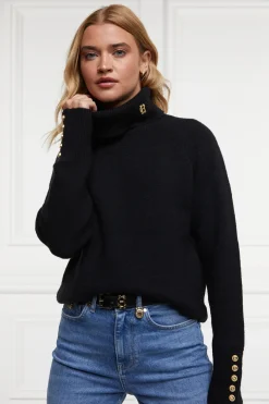 Holland Cooper Knitwear|Après Ski-Tori Knit Black