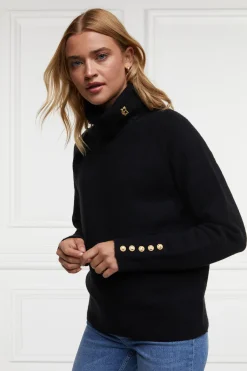 Holland Cooper Knitwear|Après Ski-Tori Knit Black