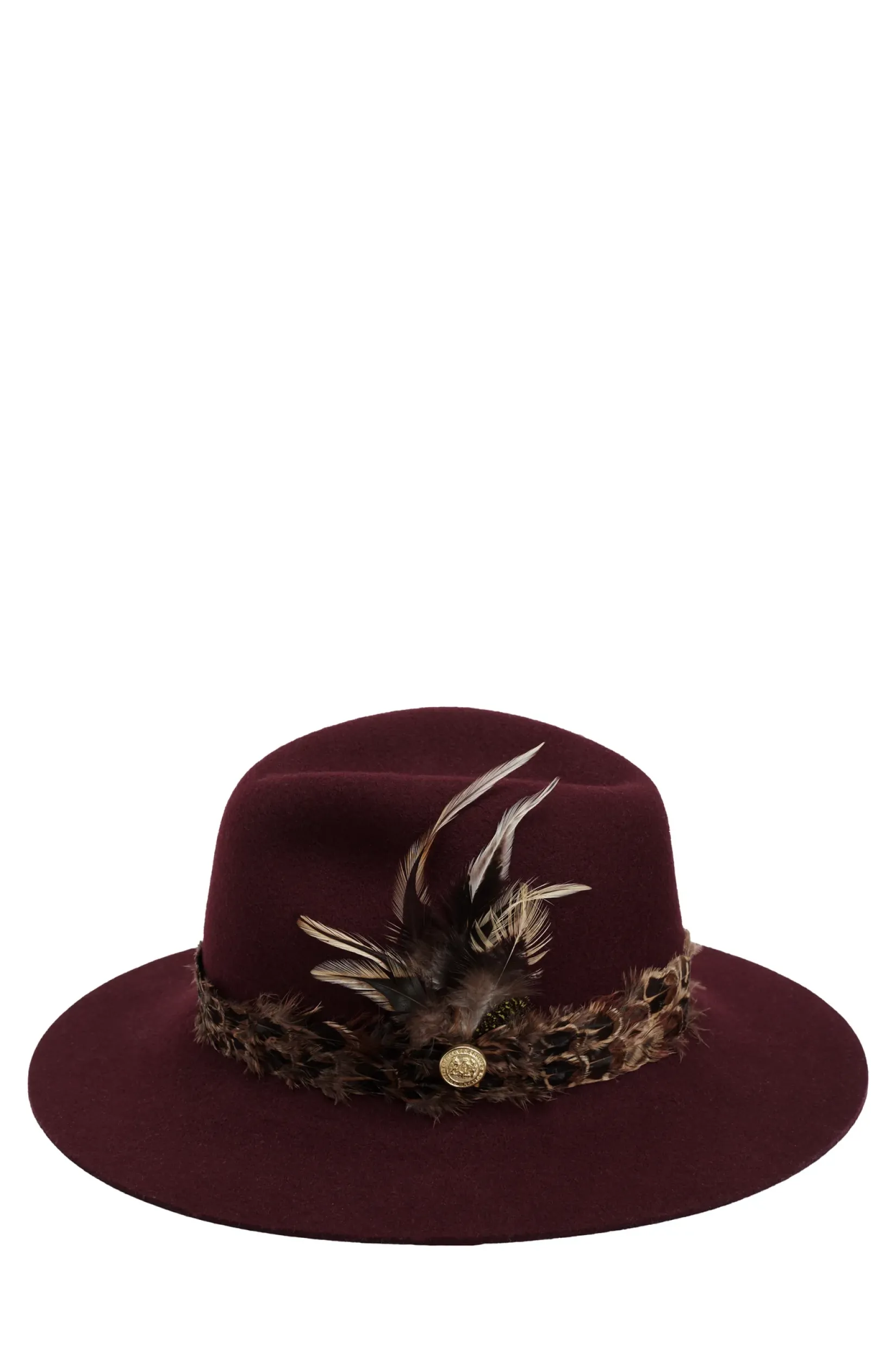 Holland Cooper Hats & Headbands|Hats & Headbands-Trilby Hat Mulberry