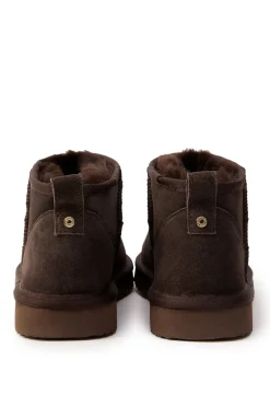 Holland Cooper Gifts For Her|Boots-Ultra Mini Shearling Boot Chocolate