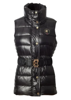 Holland Cooper Gilets-Valais Quilted Gilet Black