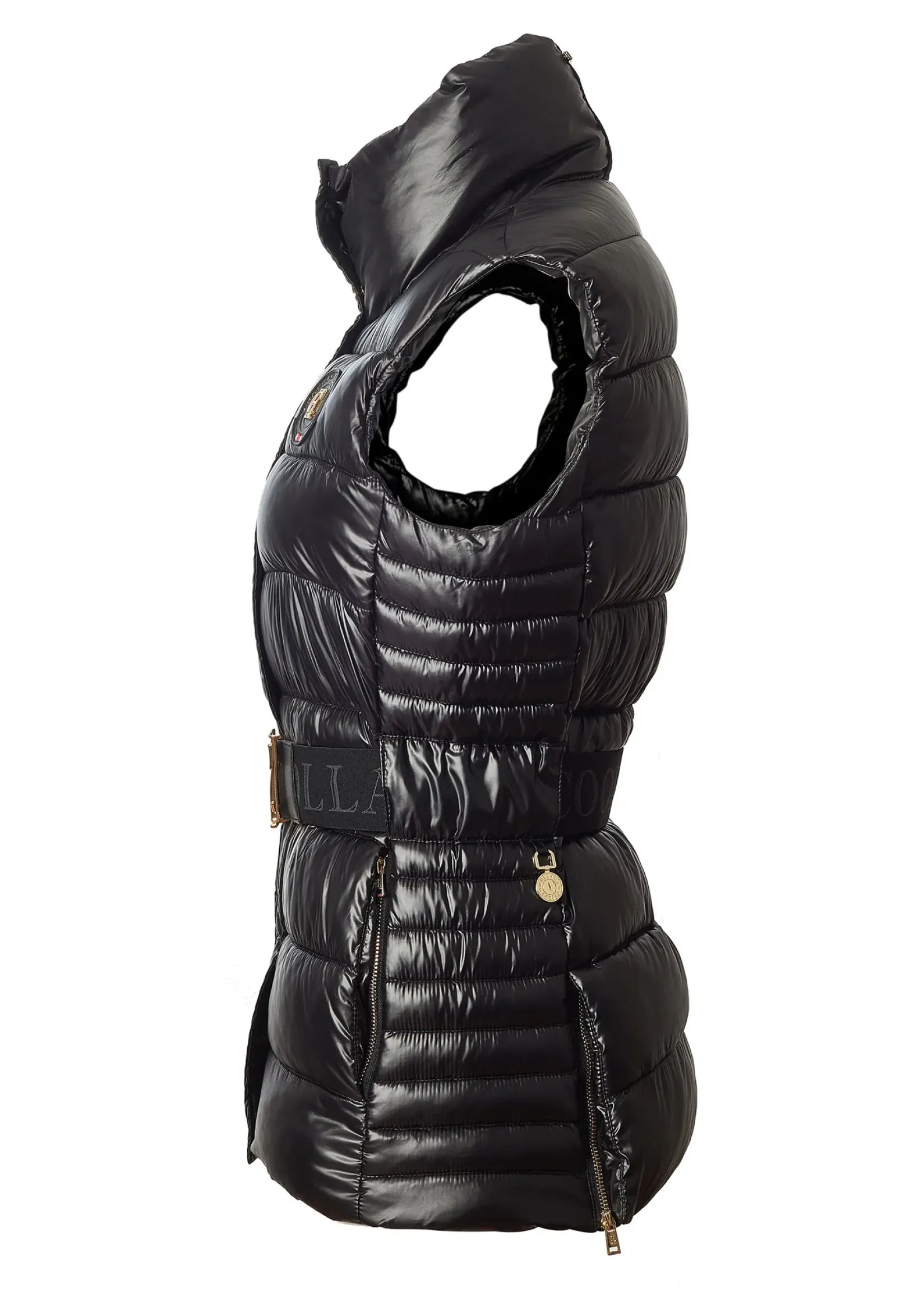Holland Cooper Gilets-Valais Quilted Gilet Black