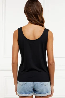 Holland Cooper Tops-Vest Black
