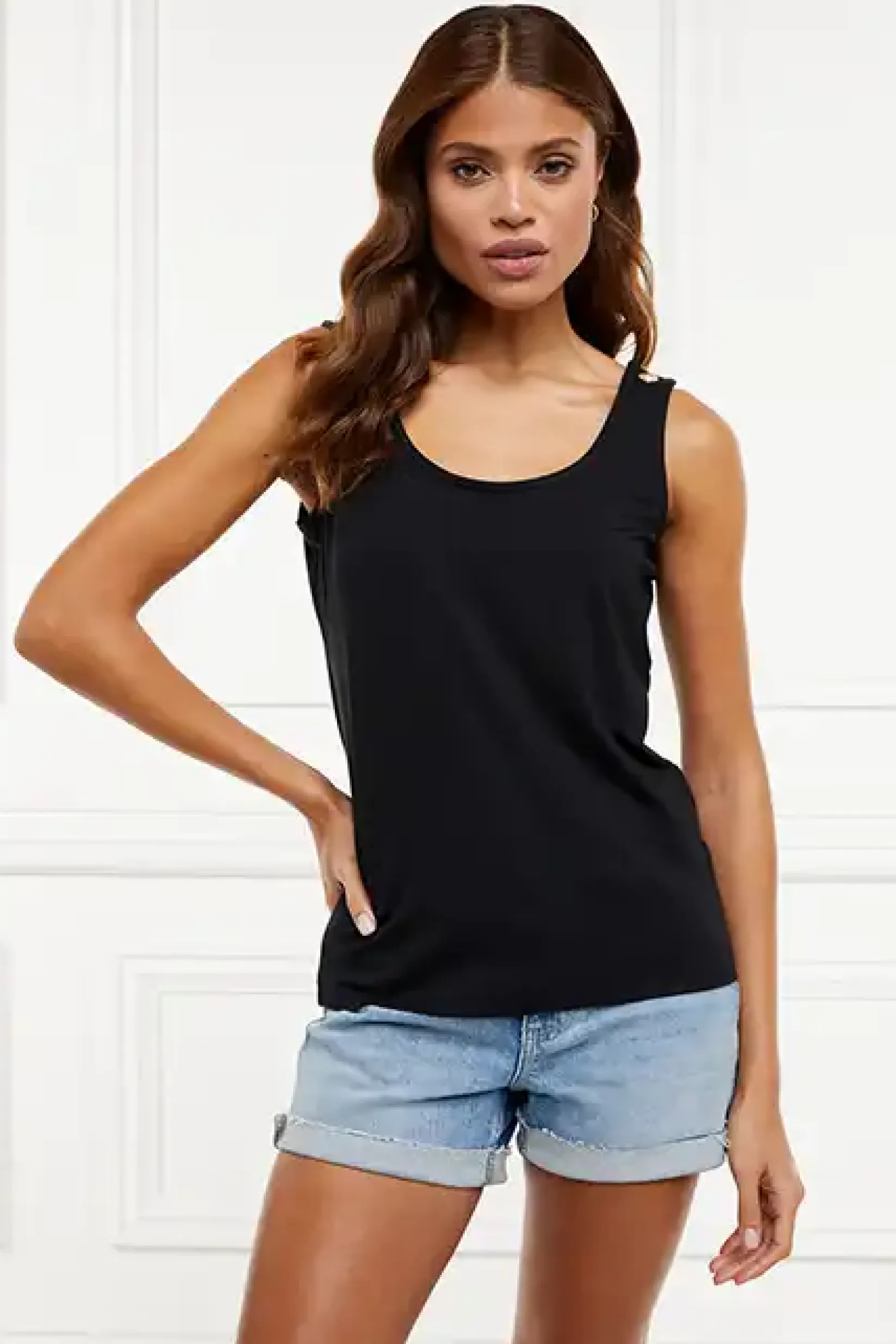 Holland Cooper Tops-Vest Black