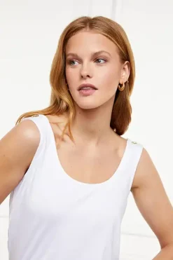 Holland Cooper Tops-Vest White
