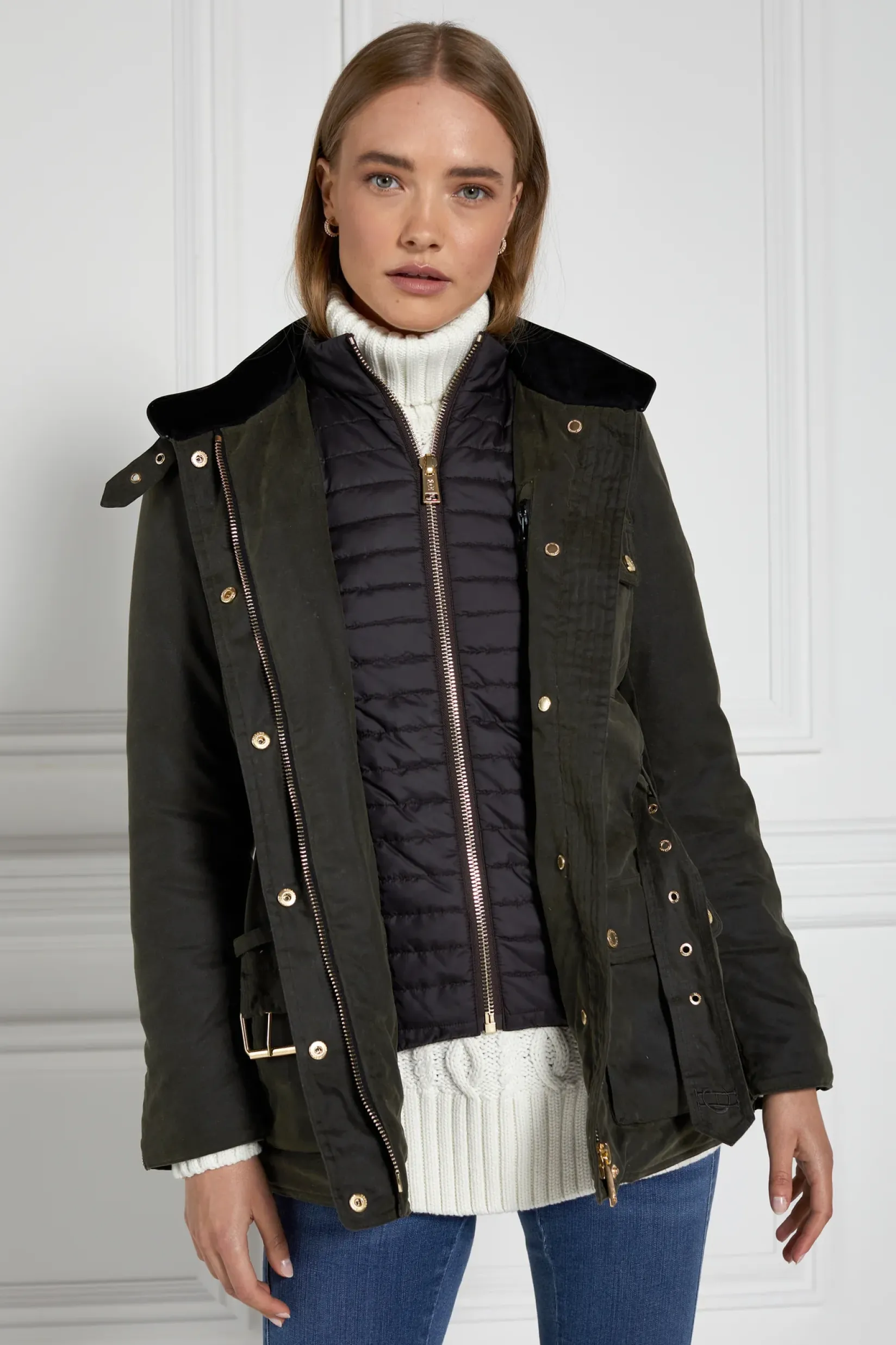 Holland Cooper Jackets-Wax Field Jacket