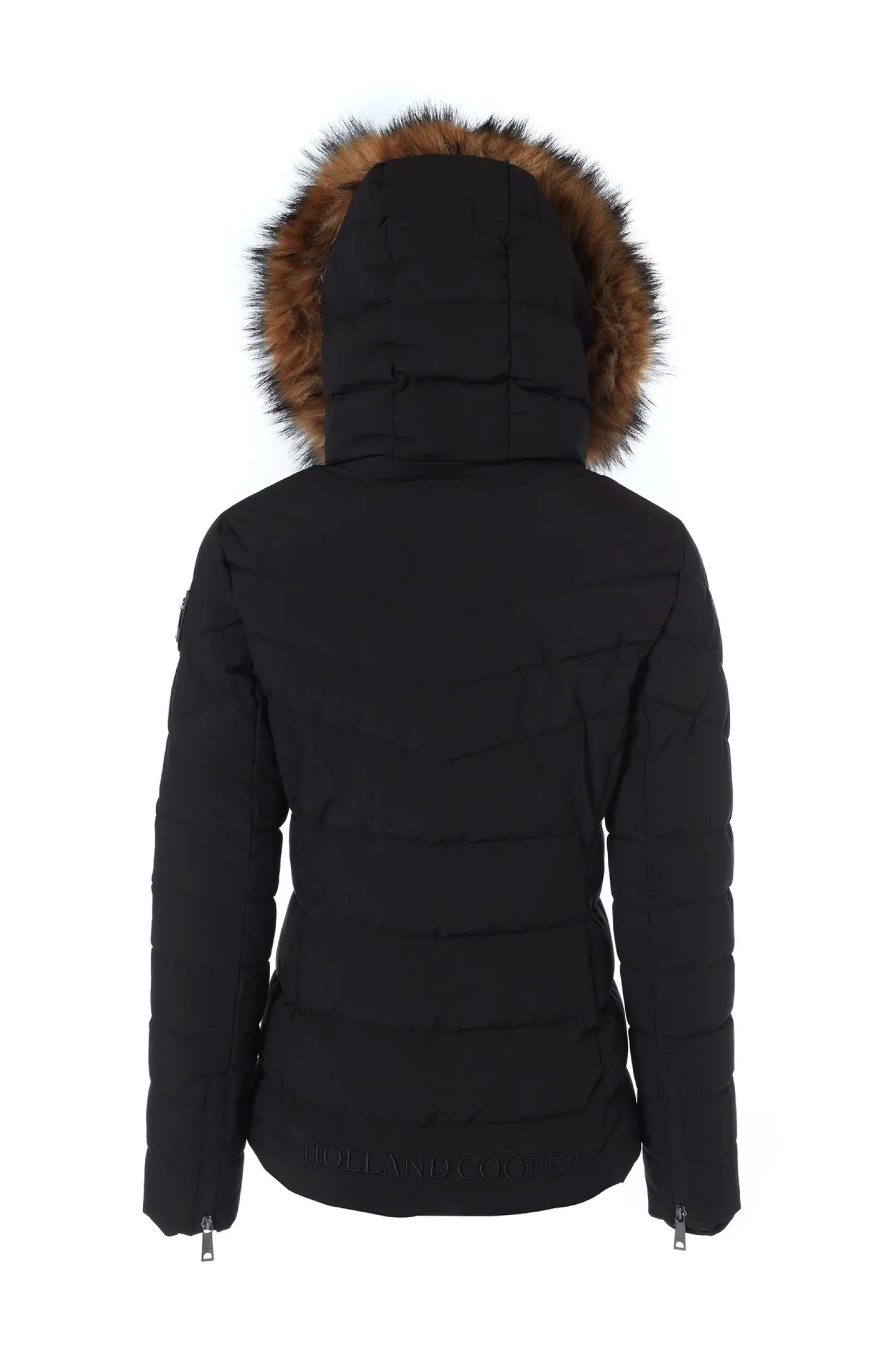 Holland Cooper Jackets-Whistler Puffer Jacket Black Natural