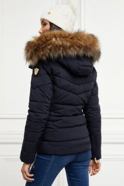 Holland Cooper Jackets-Whistler Puffer Jacket Ink Navy