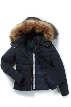 Holland Cooper Jackets-Whistler Puffer Jacket Ink Navy
