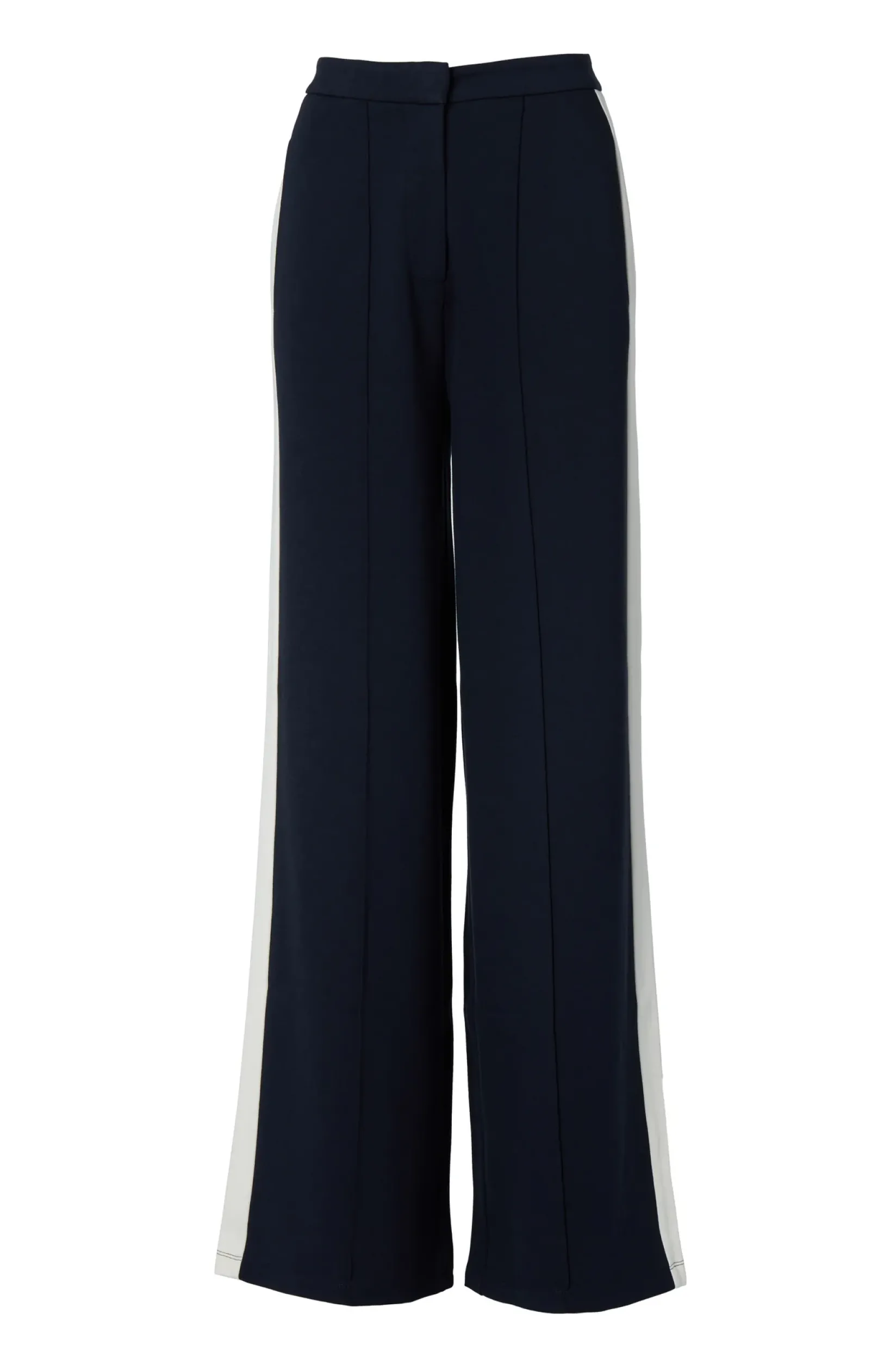 Holland Cooper Trousers|Seasonal Inspiration-Wide Leg Pant Ink Navy