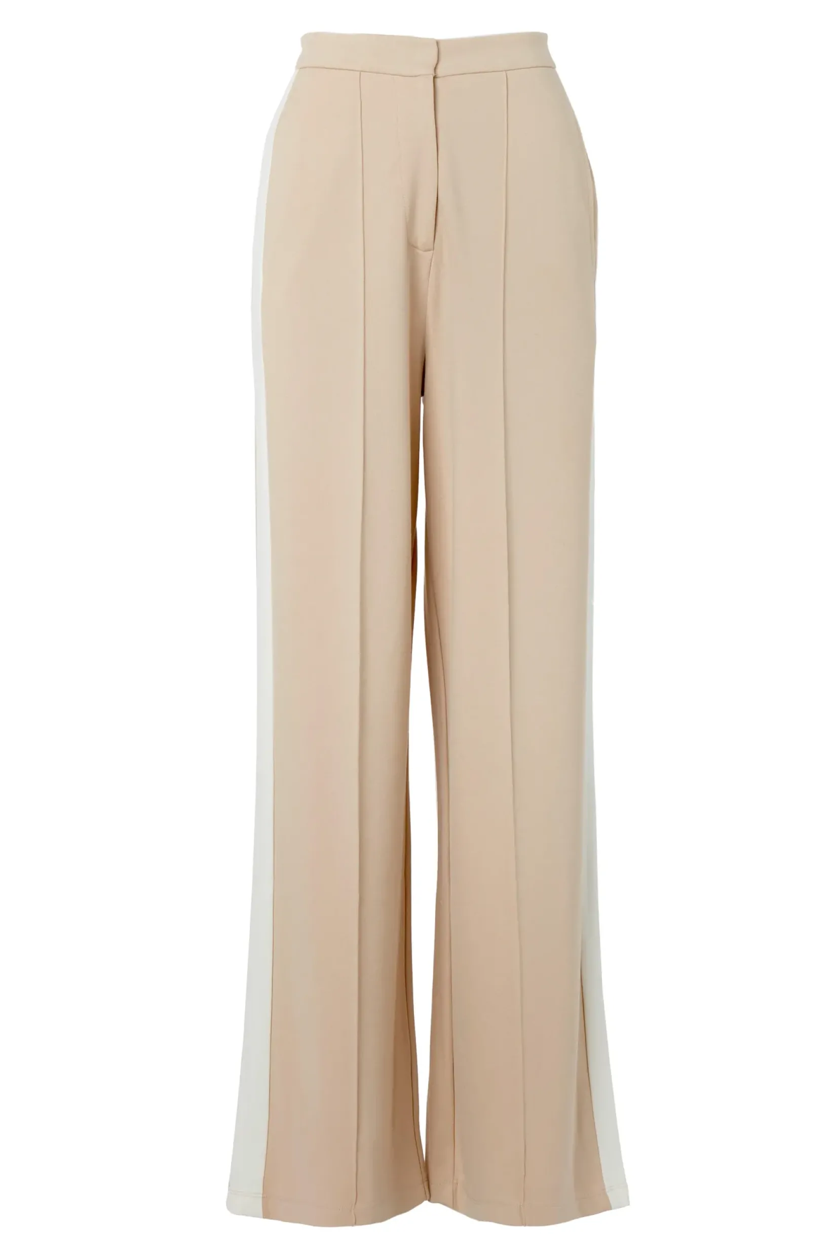 Holland Cooper Trousers-Wide Leg Pant Camel