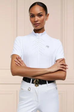 Holland Cooper Shop By Product|Base Layers-Windsor Show Shirt White