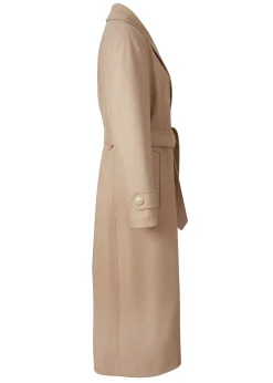 Holland Cooper Wardrobe Staples|Coats-Wrap Coat Camel