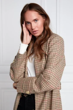 Holland Cooper Coats|In Stock Tailoring-Wrap Coat Charlton Tweed